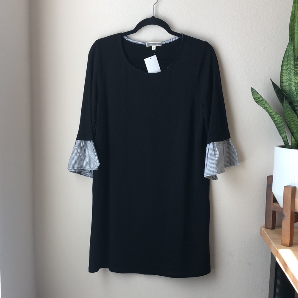 PLEIONE Bell Sleeve Dress